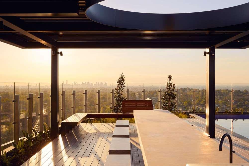 Art Series - The Chen Box Hill Faciliteter billede Skyline Residences rooftop