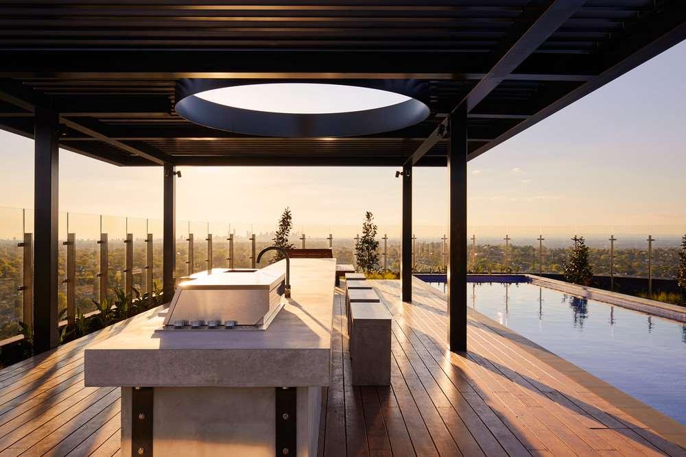 Art Series - The Chen Box Hill Faciliteter billede Skyline Residences rooftop pool